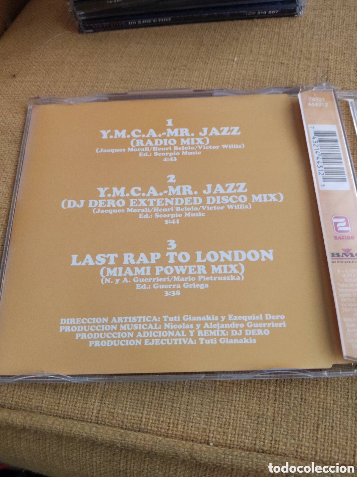 CDs de m&uacute;sica: Mr Jazz&nbsp;&ndash;&nbsp;Y.M.C.A. Cd maxi single 1996 Espa&ntilde;a - Foto 3