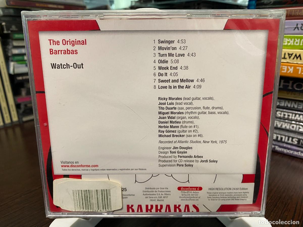 CDs de m&uacute;sica: Barrabas - Watch-Out (CD) *Precintado* - Foto 2