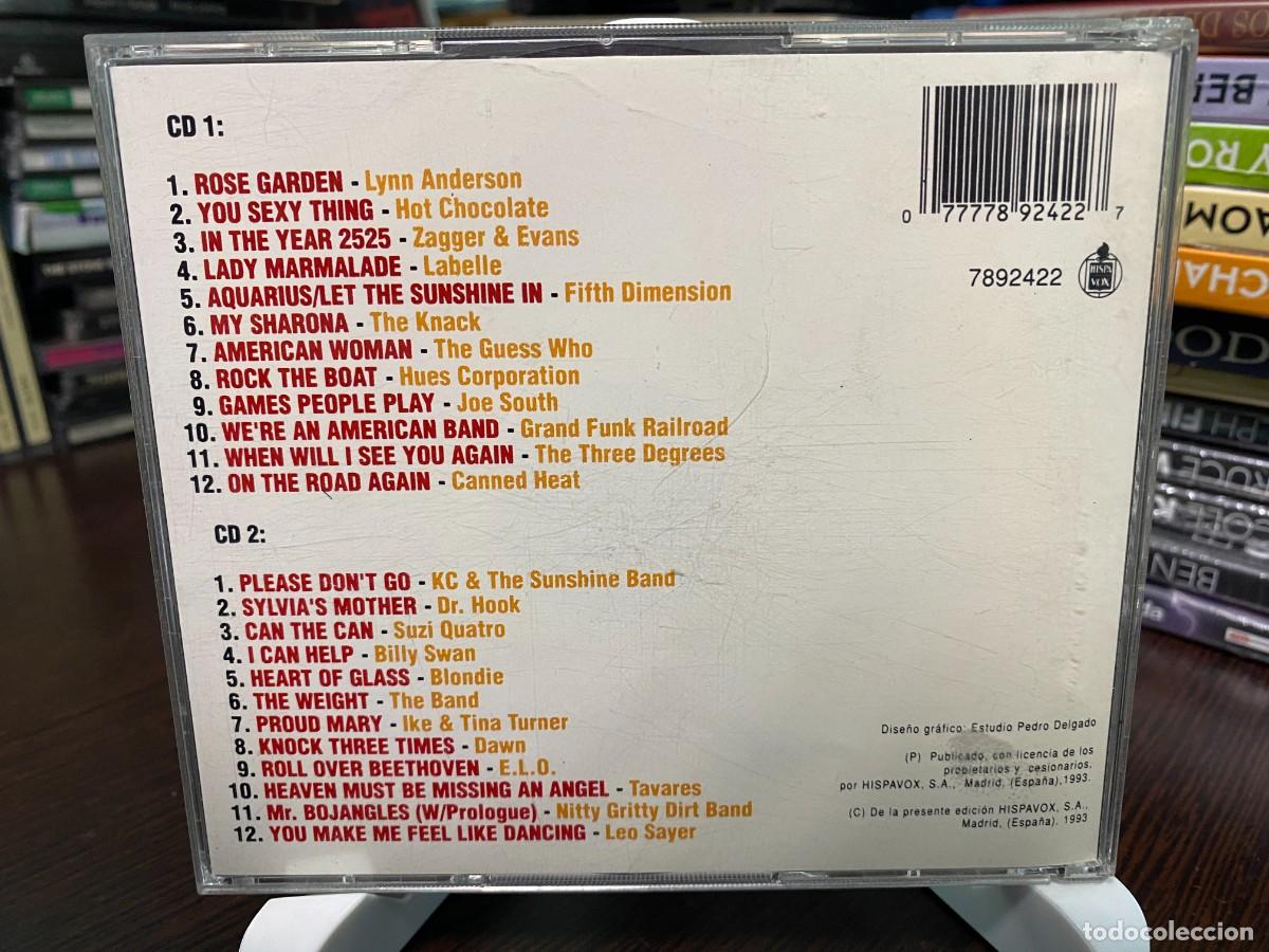 CDs de m&uacute;sica: Varios - Volviendo A Los 70 (2xCD, Comp) - Foto 2