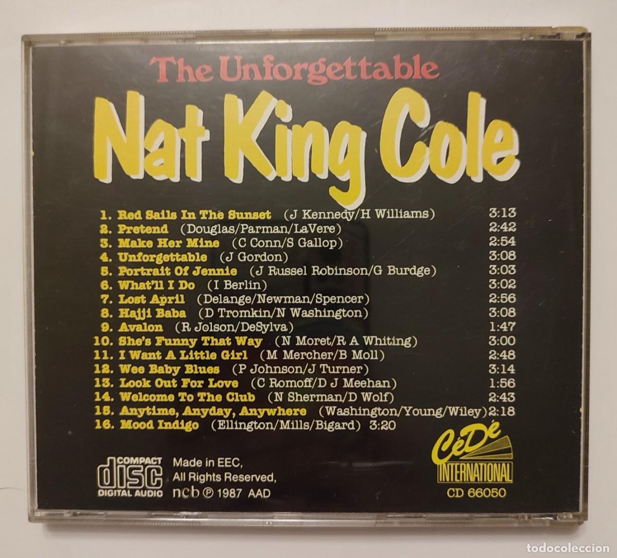 CDs de m&uacute;sica: Nat King Cole - The Unforgettable - Foto 3