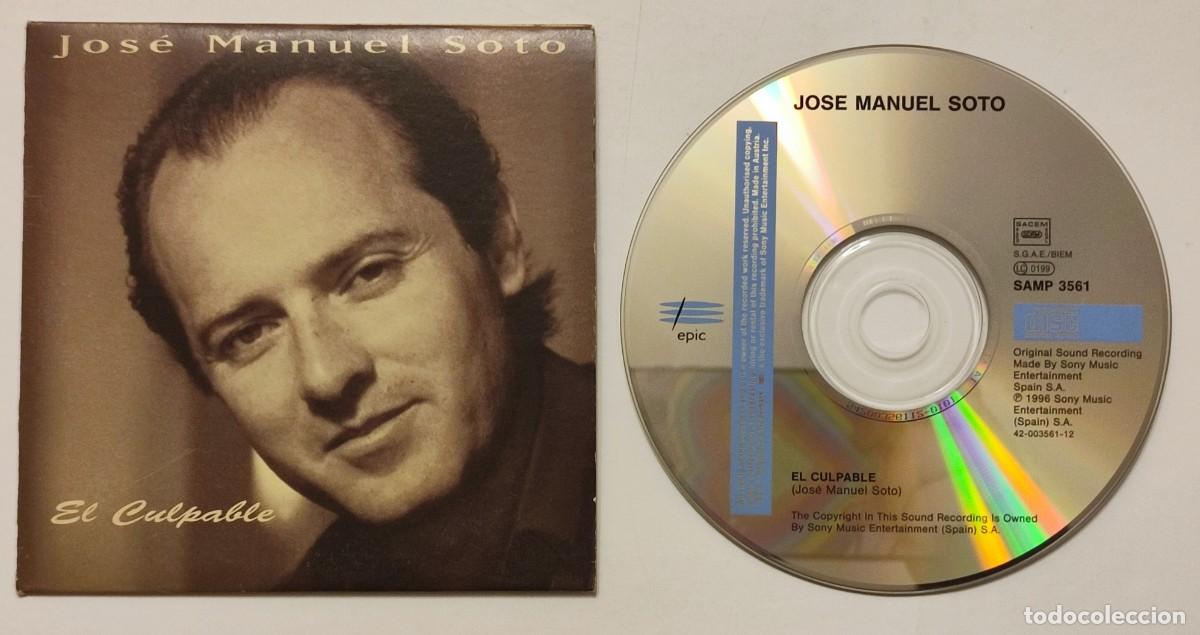 CDs de m&uacute;sica: Jose Manuel Soto - El culpable - Foto 2