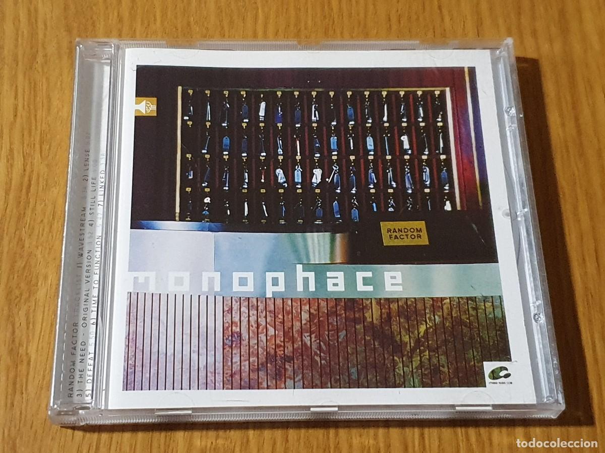 CDs de m&uacute;sica: CD Monophace&nbsp;&ndash;&nbsp;Random Factor - 2002 - Foto 1