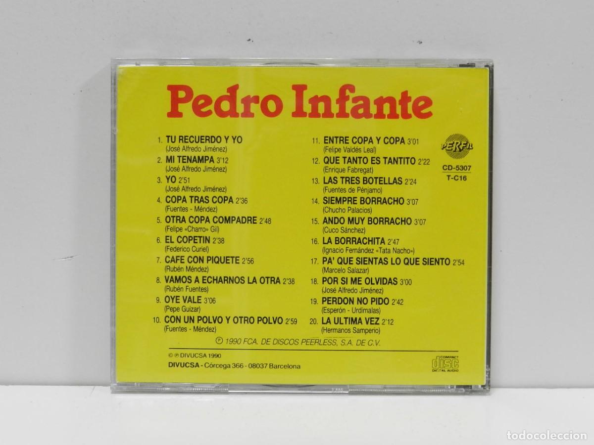 CDs de m&uacute;sica: DISCO CD. Pedro Infante &ndash; Rancheras. COMPACT DISC. - Foto 2