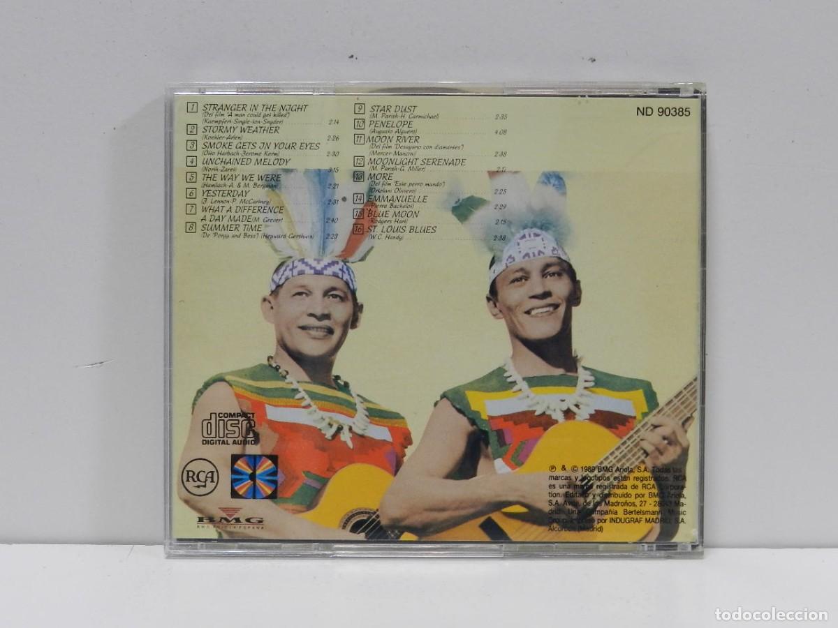 CDs de m&uacute;sica: DISCO CD. Los Indios Tabajaras &ndash; Polvo de Estrelas 16 Exitos. COMPACT DISC. - Foto 2