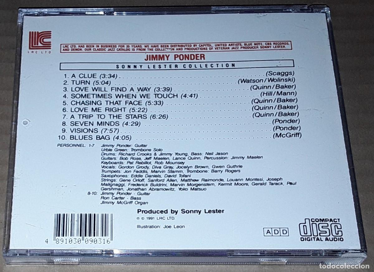 CDs de m&uacute;sica: CD - JIMMY PONDER - MADE IN GERMANY - Foto 2