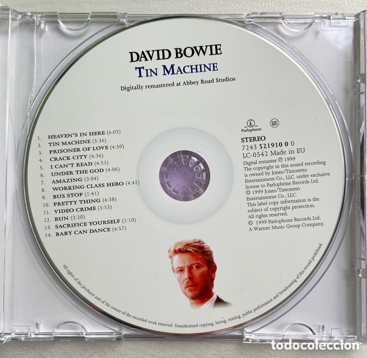 CDs de m&uacute;sica: CD TIN MACHINE: TIN MACHINE (1999 Remaster) - Foto 3