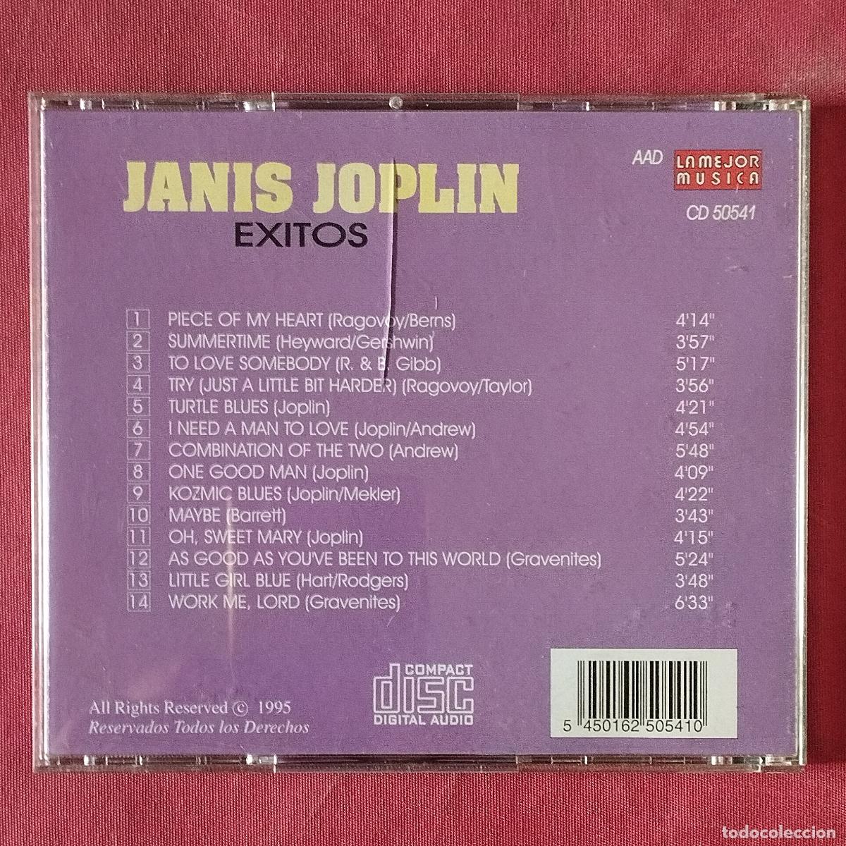 CDs de m&uacute;sica: JANIS JOPLIN - SIMMERTIME - CD - Foto 3