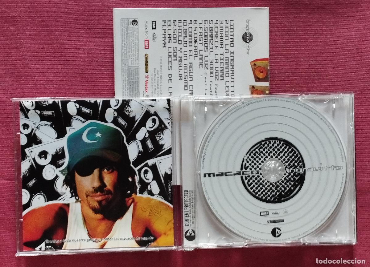 CDs de m&uacute;sica: MACACO - INGRAVITTO - CD - Foto 3