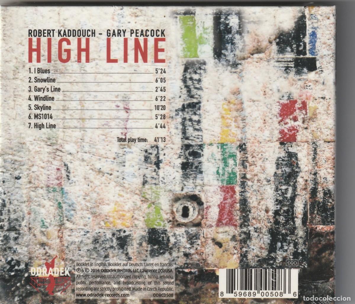 CDs de m&uacute;sica: ROBERT KADDOUCH &middot; GARY PEACOCK - HIGH LINE (CD OBRADEK 2014) - Foto 2