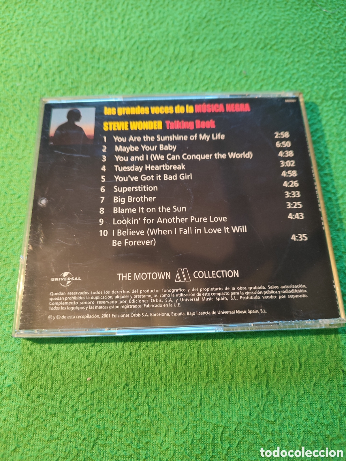 CDs de m&uacute;sica: Stevie Wonder - Talking book - Foto 3