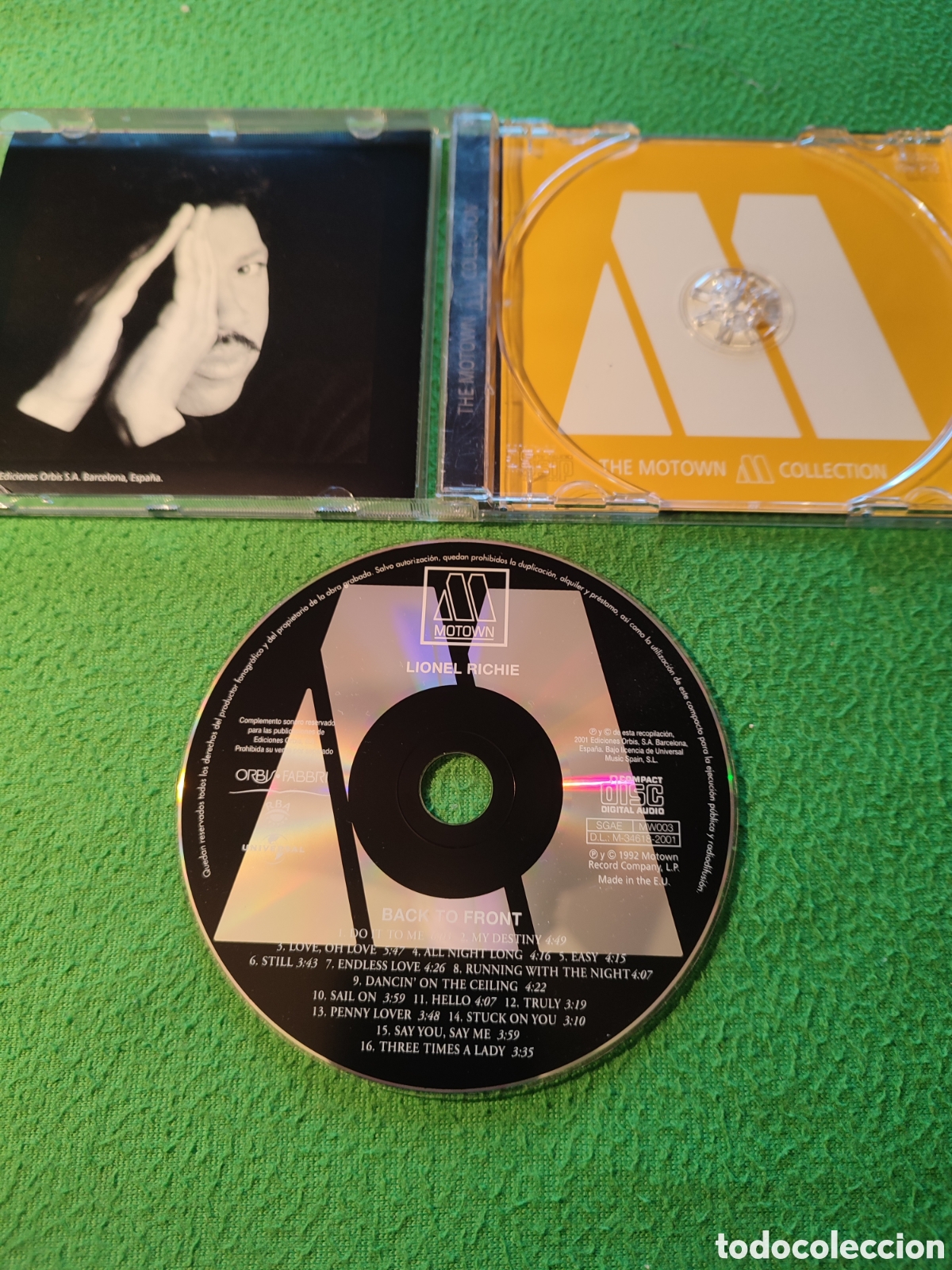 CDs de m&uacute;sica: Lionel Richie - Back to front - Foto 2