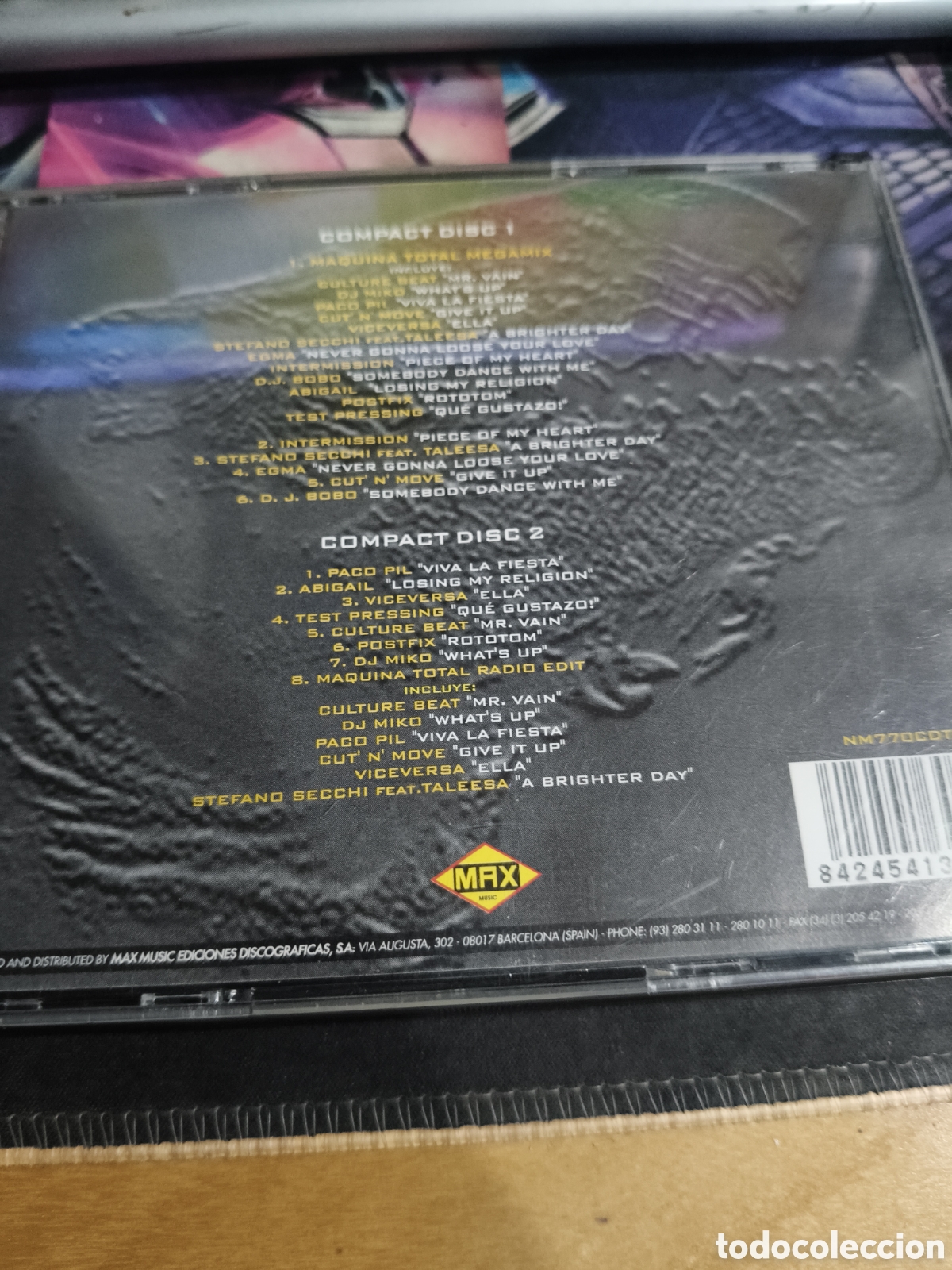 CDs de m&uacute;sica: Maquina total 6 ---- 35 - Foto 2