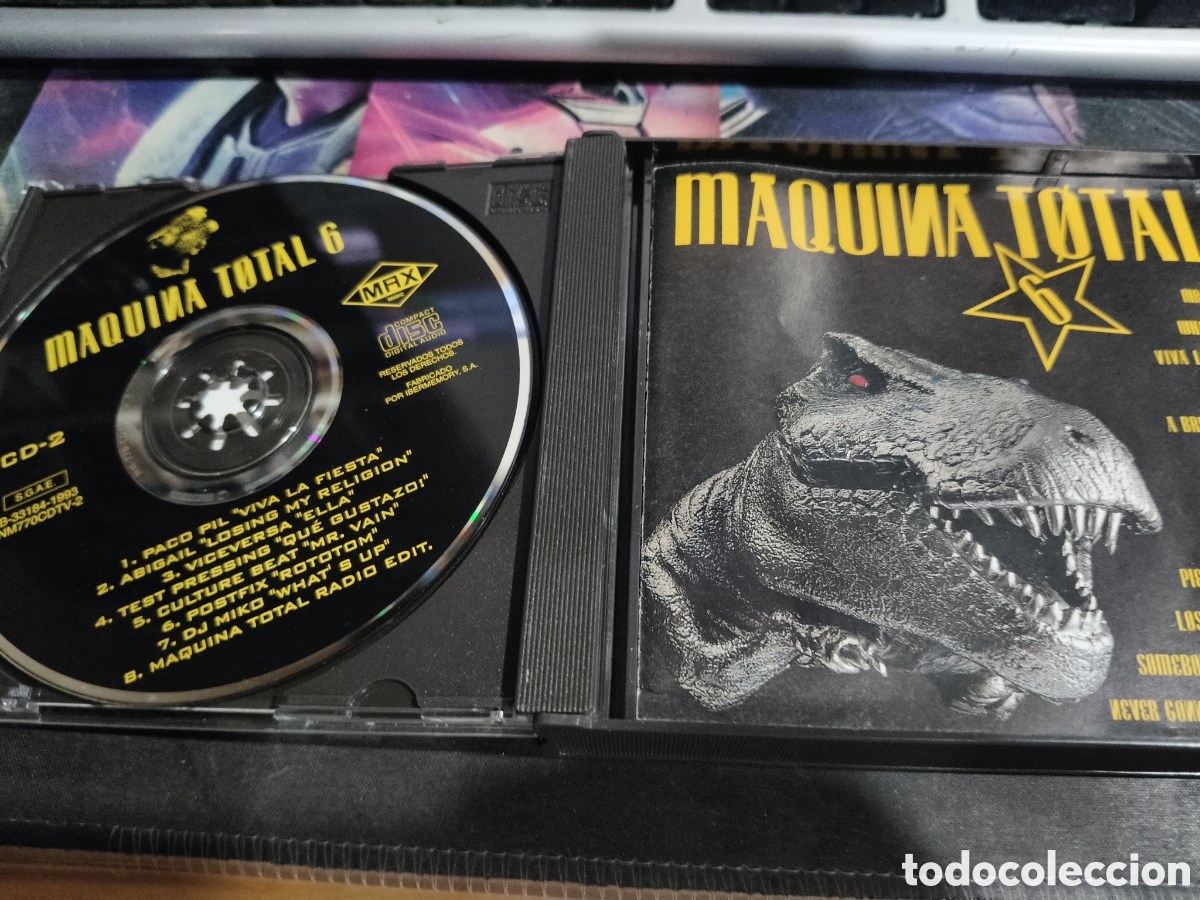 CDs de m&uacute;sica: Maquina total 6 ---- 35 - Foto 4