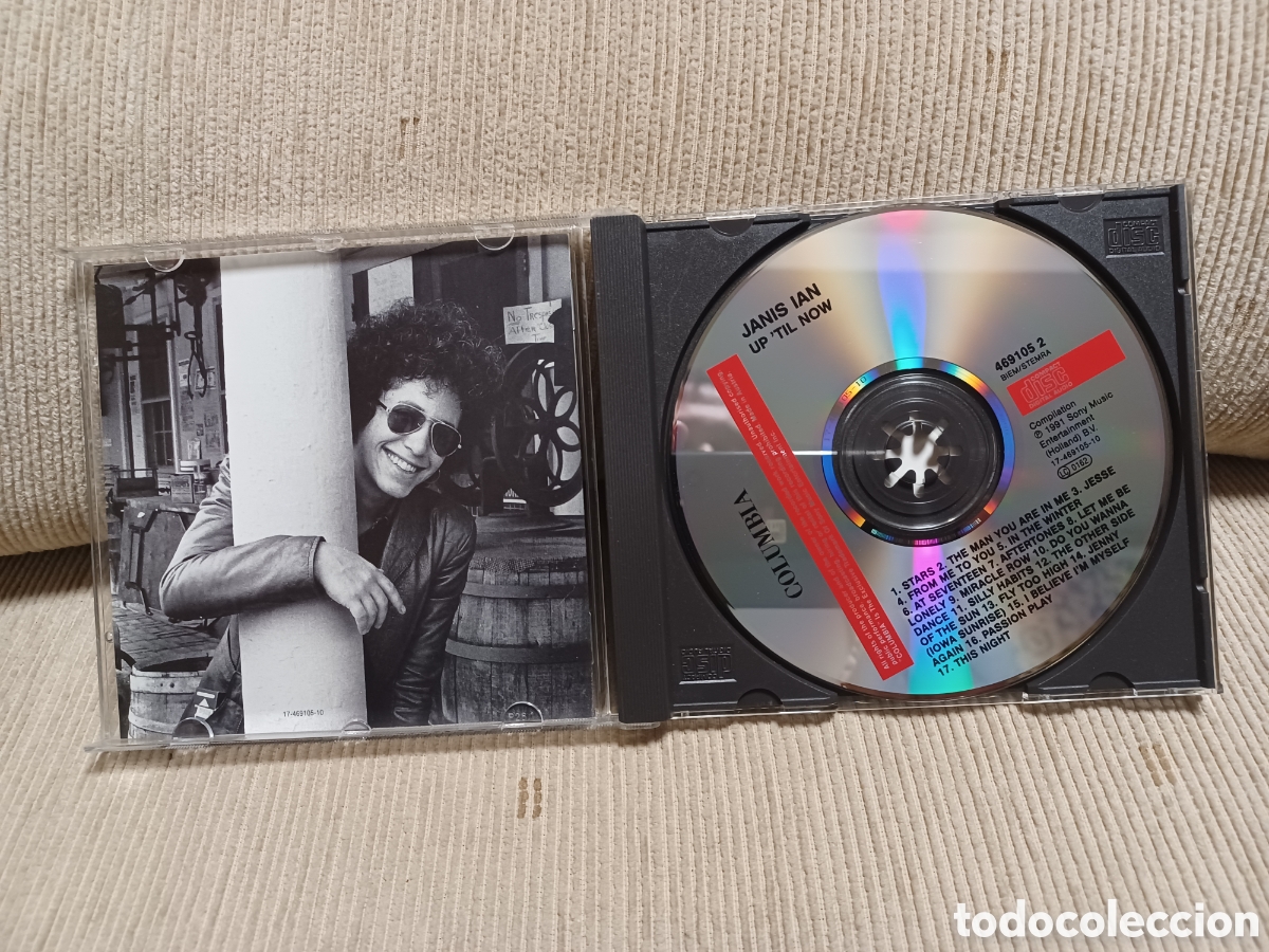 CDs de m&uacute;sica: Cd janis ian. Up til now - Foto 3