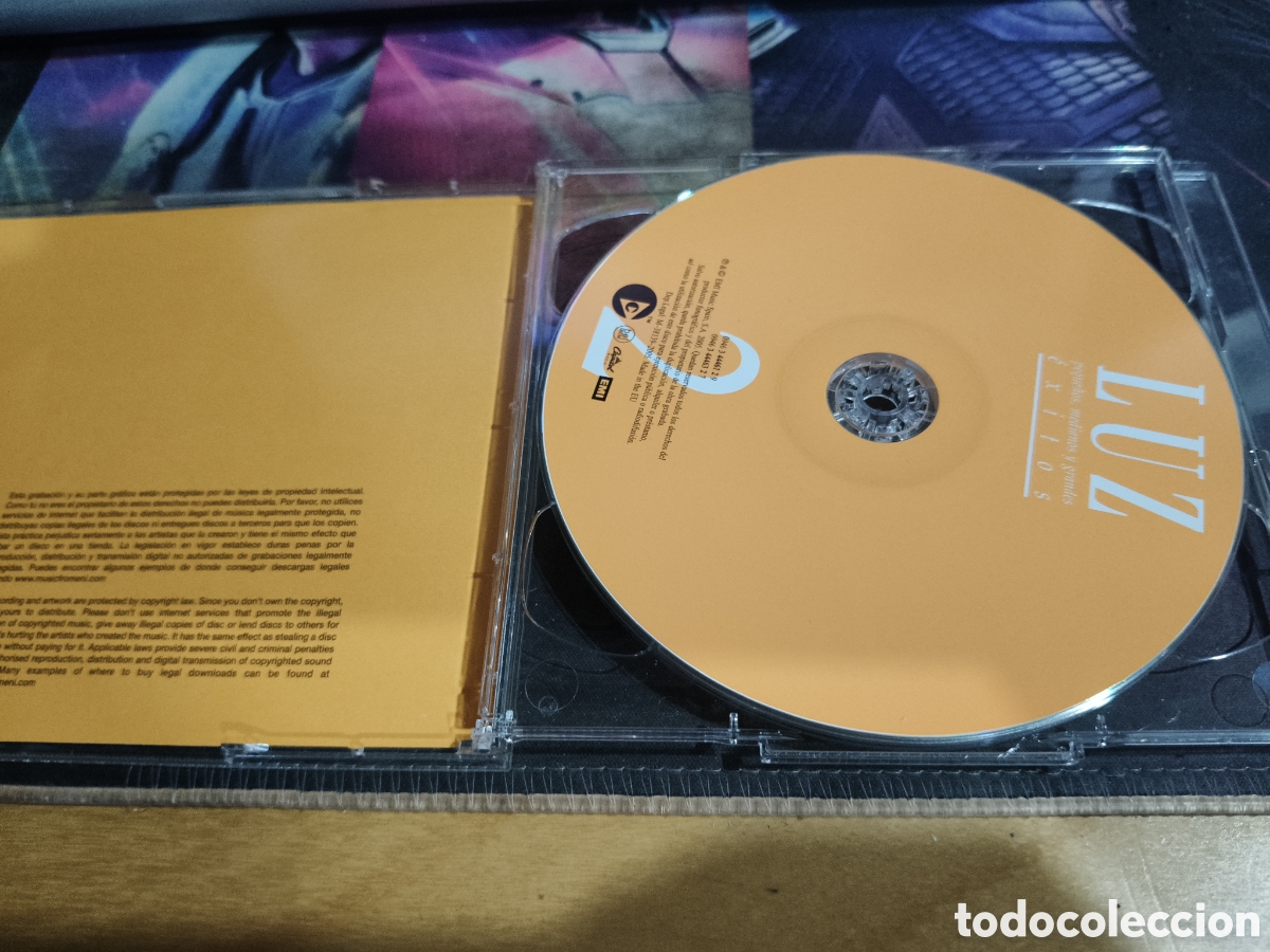 CDs de m&uacute;sica: Luz peque&ntilde;os, medianos y grandes &eacute;xitos -35 - Foto 4
