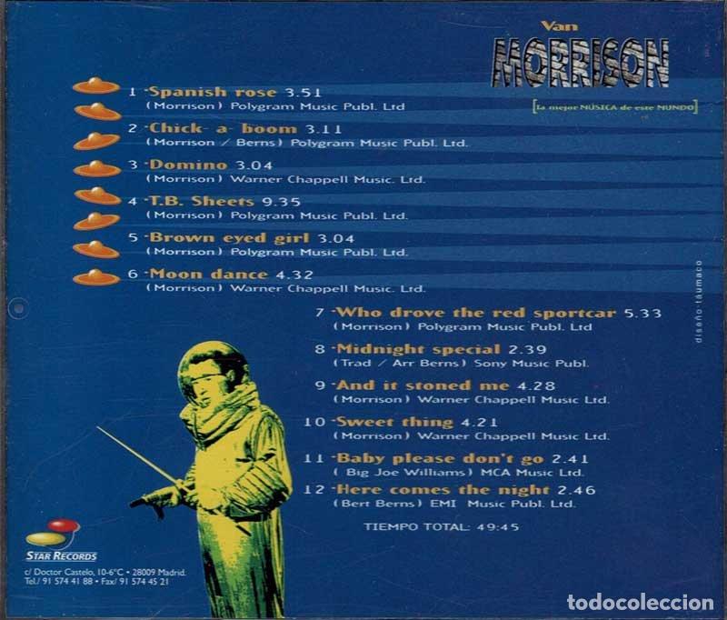 CDs de m&uacute;sica: Van Morrison - 12 Grandes &Eacute;xitos En Versi&oacute;n Original. CD - Foto 2