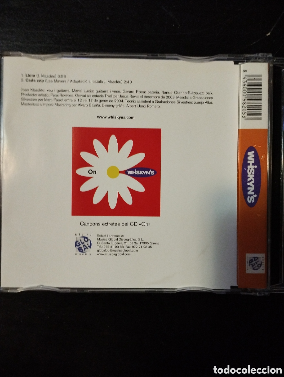 CDs de m&uacute;sica: Whiskyns &ndash; Llum. 2005. CD, Single, Slim Case - Foto 2