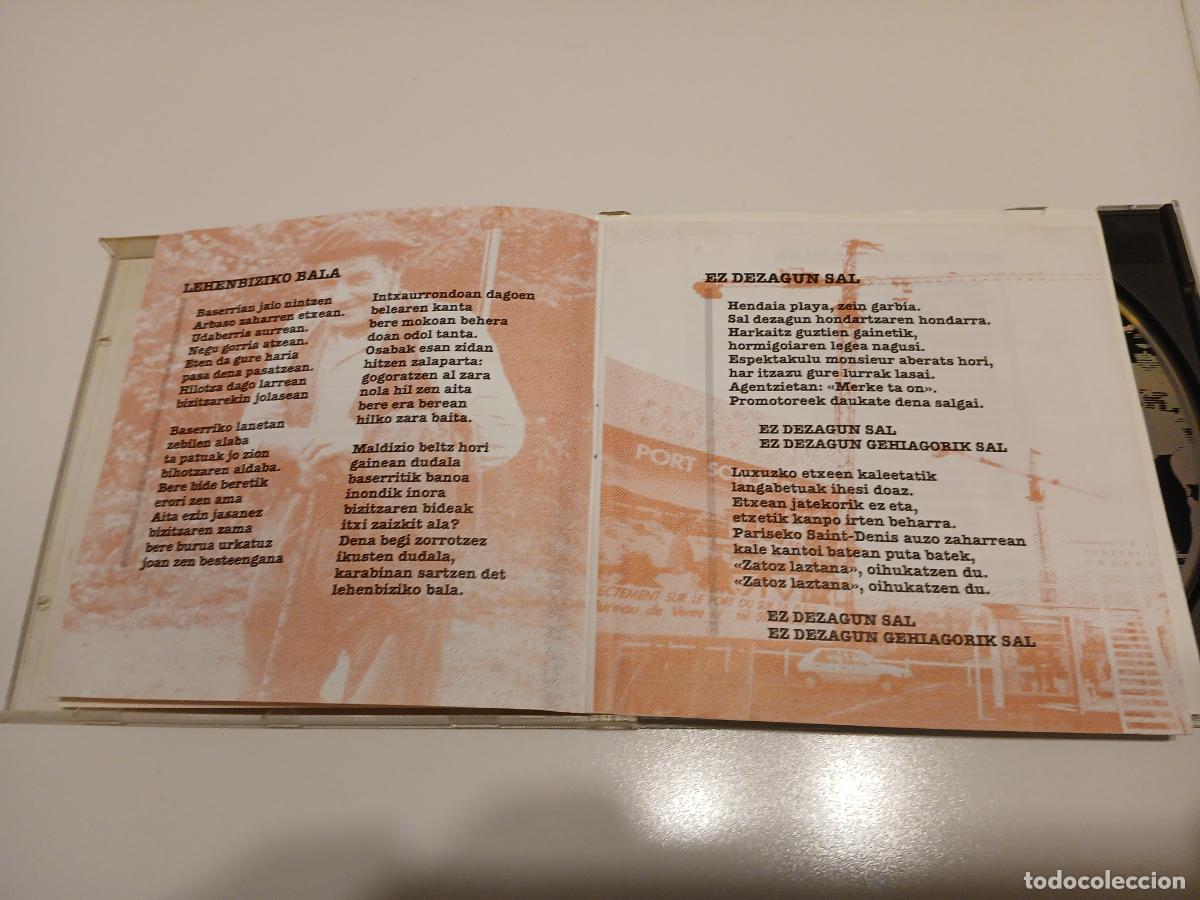 CDs de m&uacute;sica: NEGU GORRIAK -GURE JARRERA- (1991) CD - Foto 2