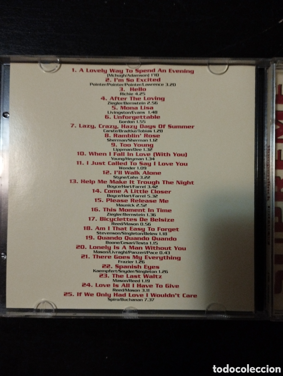 CDs de m&uacute;sica: Engelbert Humperdinck &ndash; Release Me. CD, Compilation. Supreme. 1998. Holanda. - Foto 2