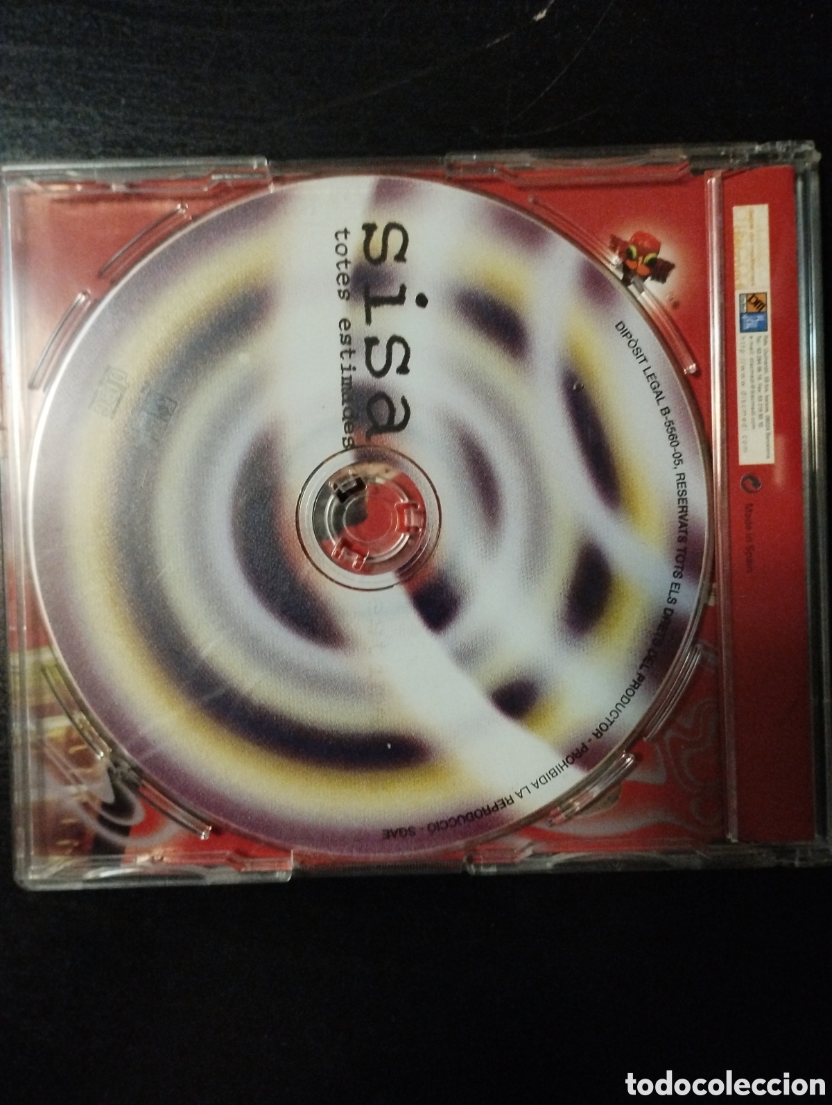 CDs de m&uacute;sica: Sisa &ndash; Totes Estimades. 2005. CD, Single - Foto 3