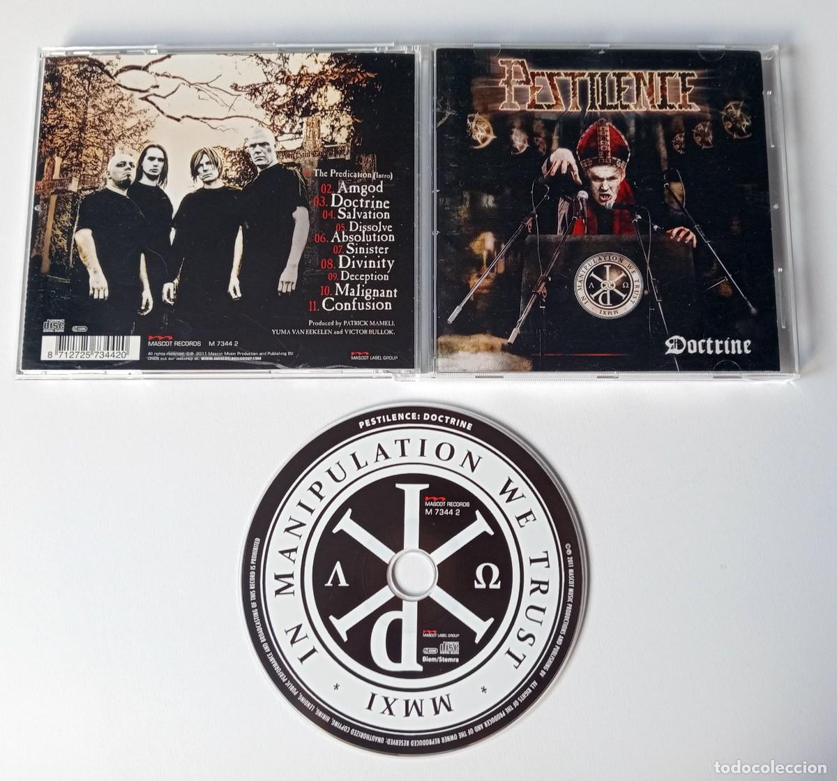 CDs de m&uacute;sica: CD PESTILENCE - DOCTRINE - Foto 2
