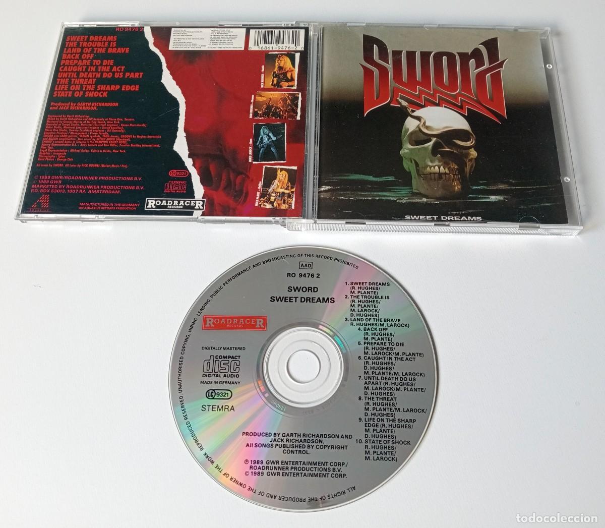 CDs de m&uacute;sica: CD SWORD - SWEET DREAMS - Foto 2