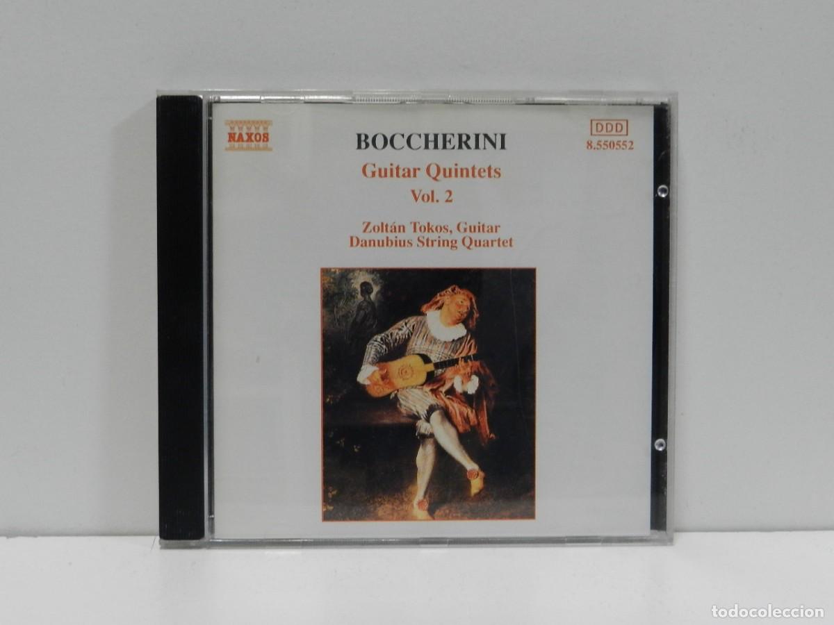 CDs de m&uacute;sica: DISCO CD. Boccherini &ndash; Guitar Quintets Vol. 2. COMPACT DISC. - Foto 1