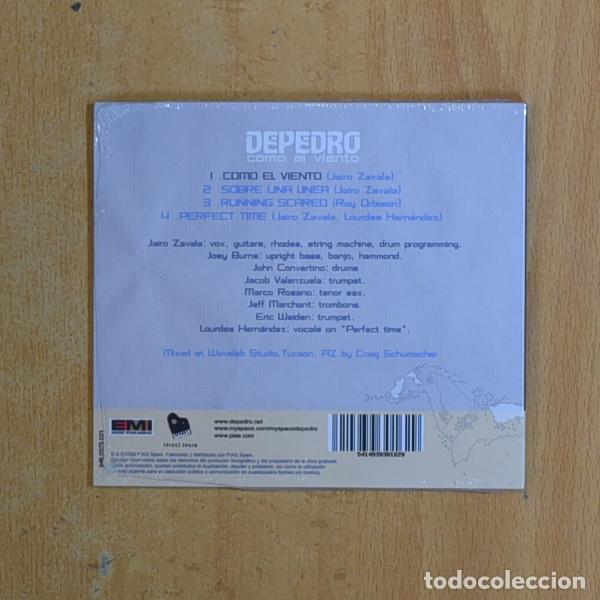 CDs de m&uacute;sica: DEPEDRO - COMO EL VIENTO - CD - Foto 2