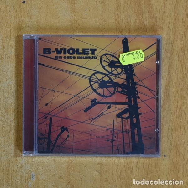 CDs de m&uacute;sica: B VIOLET - EN ESTE MUNDO - CD - Foto 1