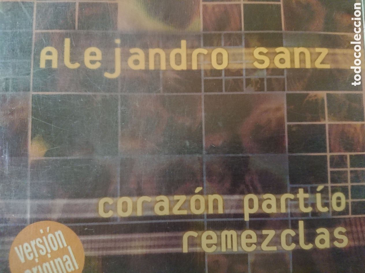 CDs de m&uacute;sica: Alejandro Sanz - coraz&oacute;n part&iacute;o remezclas - CD - Foto 1