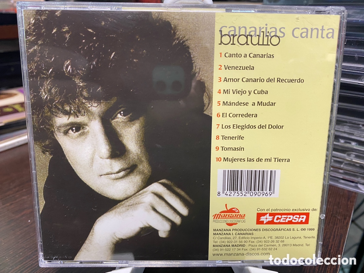 CDs de m&uacute;sica: Braulio - Canarias Canta (CD, Comp) - Foto 2