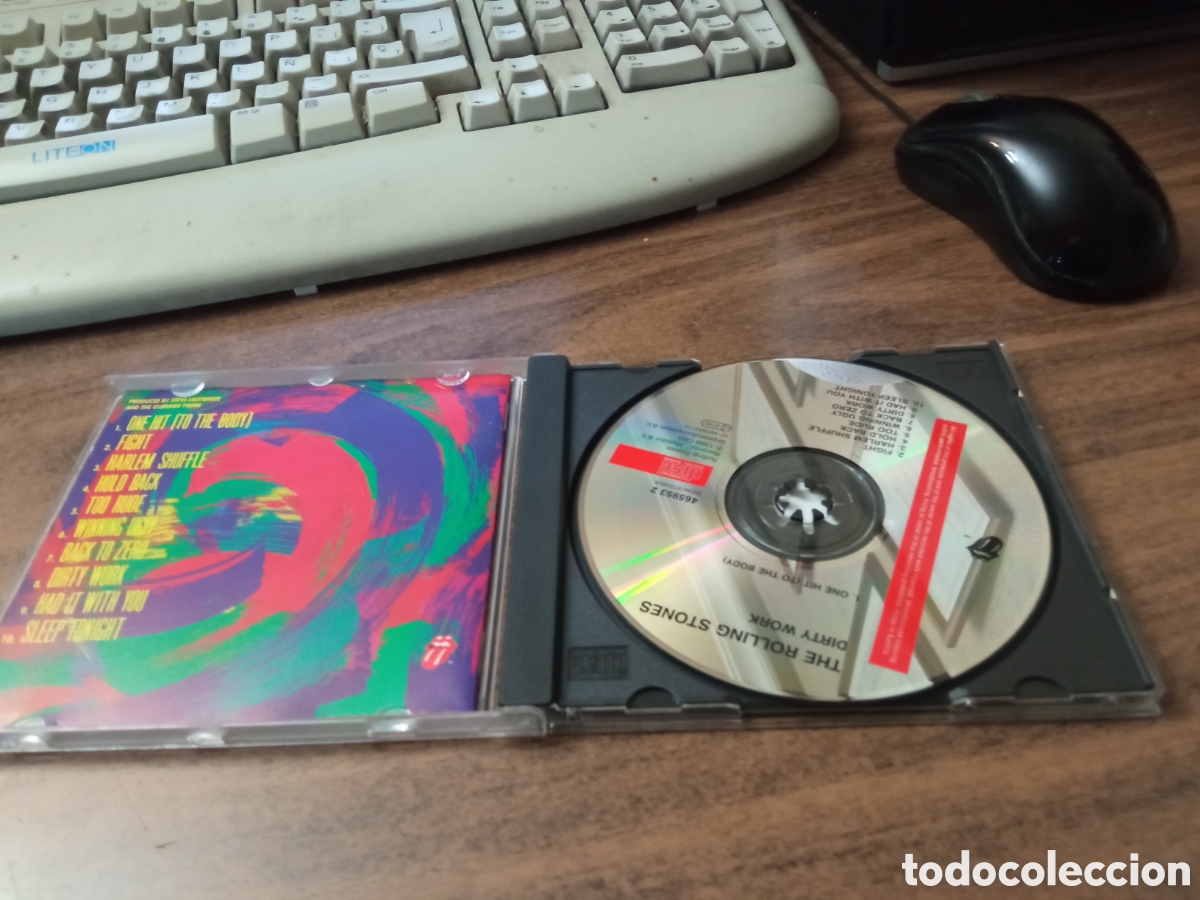 CDs de m&uacute;sica: THE ROLLING STONES - DIRTY WORK (1986) - Foto 2