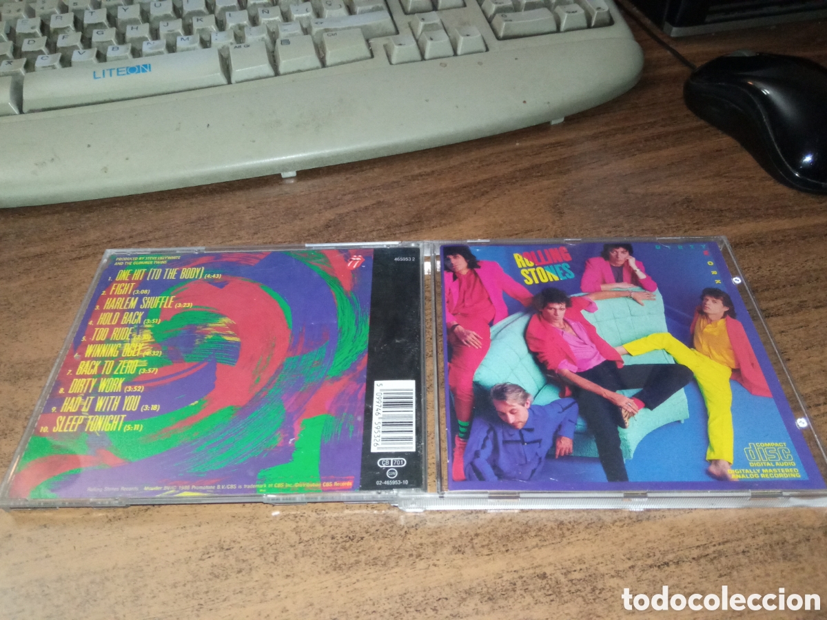 CDs de m&uacute;sica: THE ROLLING STONES - DIRTY WORK (1986) - Foto 1