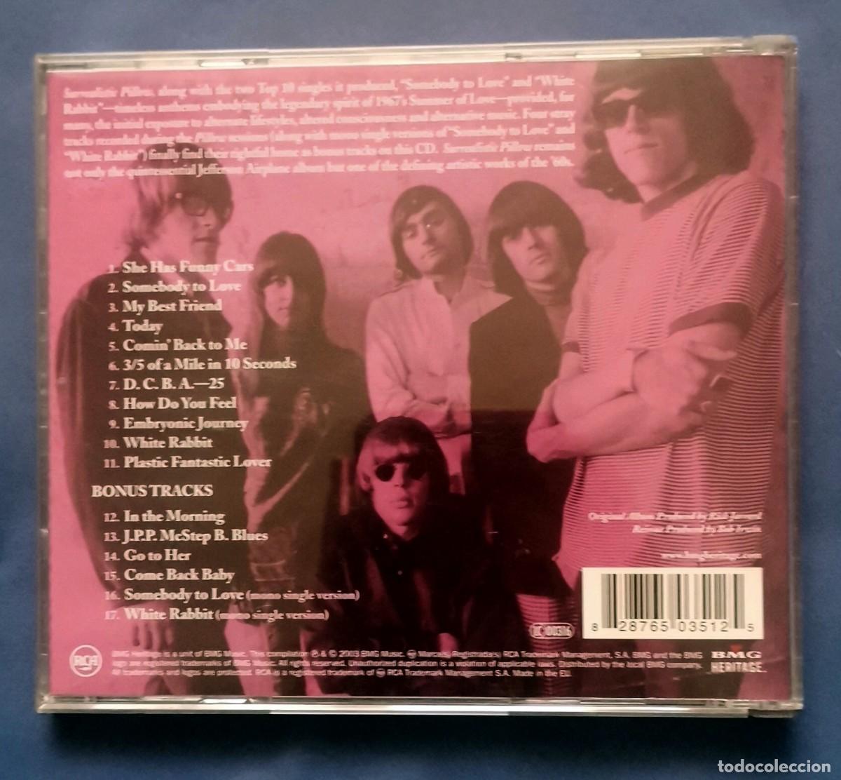 CDs de m&uacute;sica: Jefferson Airplane &lrm;&ndash; Surrealistic Pillow cd Remastered - Foto 2
