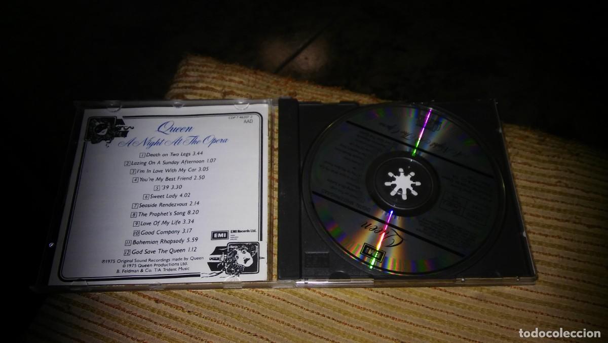 CDs de m&uacute;sica: QUEEN - A NIGHT AT THE OPERA (1975) - Foto 2