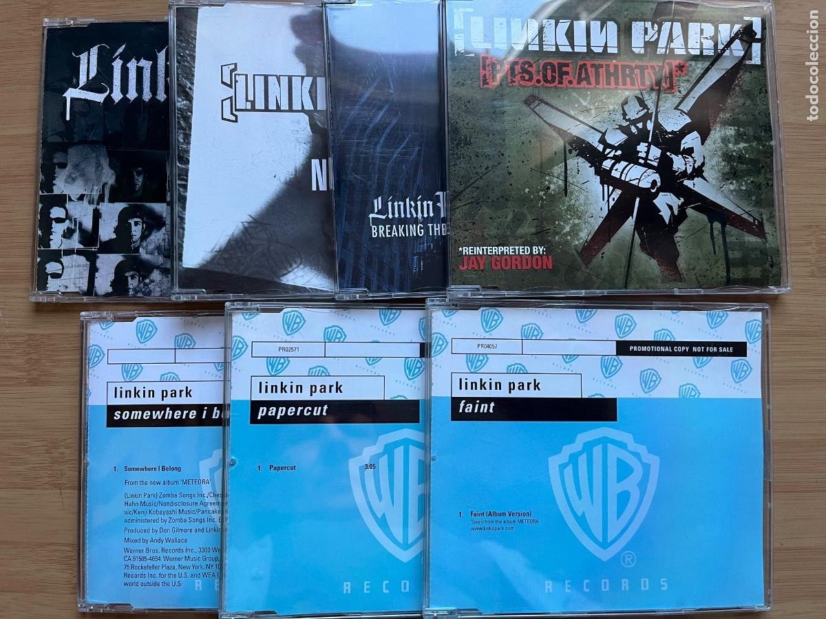 linkin park. somewhere i belong. from the insid - Compra venta en 