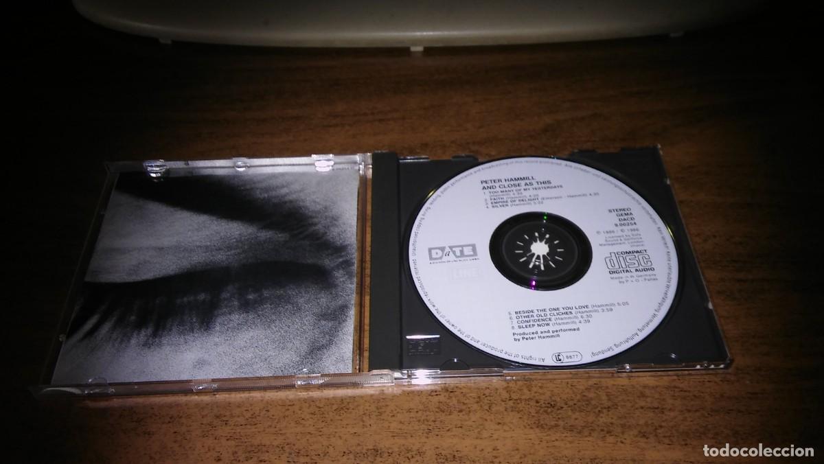 CDs de m&uacute;sica: PETER HAMMILL - AND CLOSE AS THIS (1986) - Foto 2