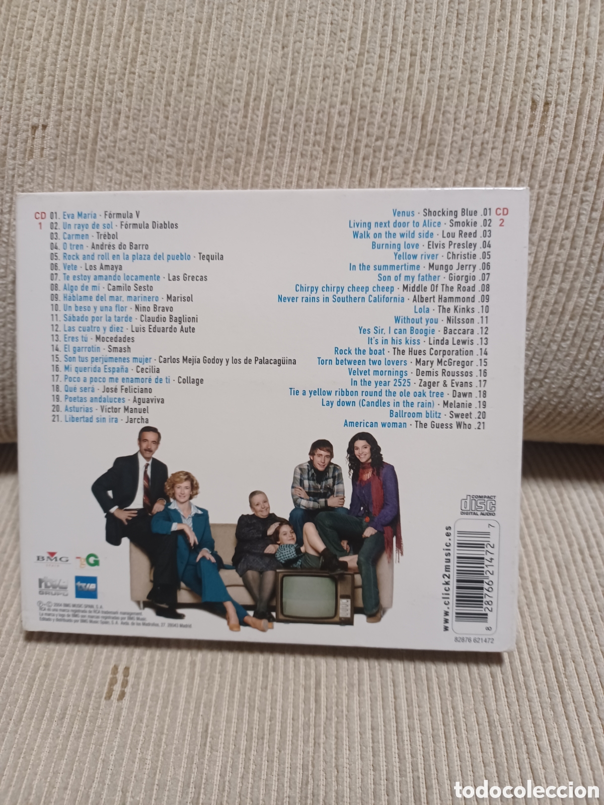 CDs de m&uacute;sica: Cd cu&eacute;ntame como pas&oacute; la generaci&oacute;n de los 70 - Foto 2