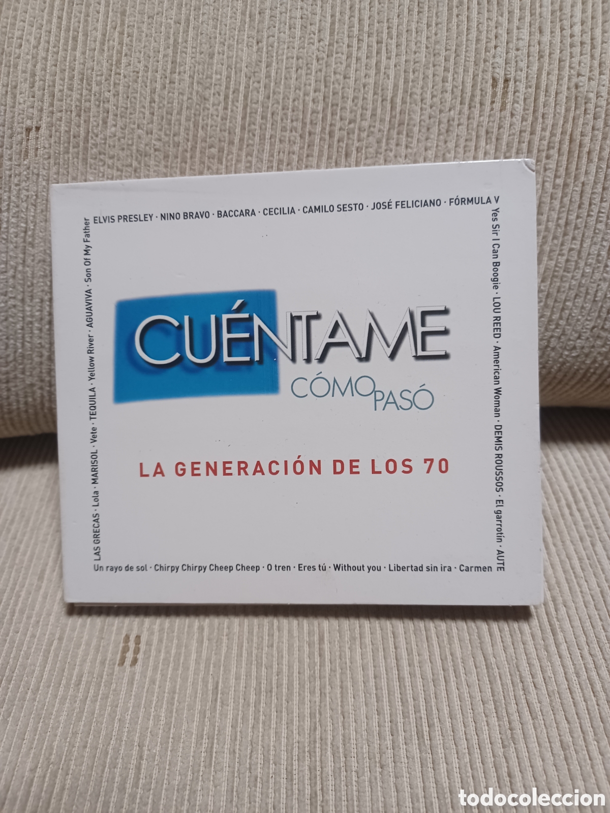 CDs de m&uacute;sica: Cd cu&eacute;ntame como pas&oacute; la generaci&oacute;n de los 70 - Foto 1