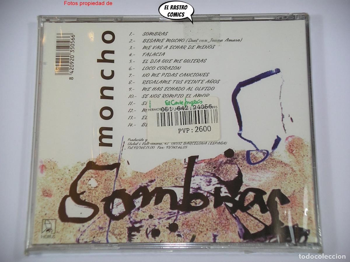 CDs de m&uacute;sica: Moncho, Sombras, CD precintado, Horus, 1996 - Foto 2