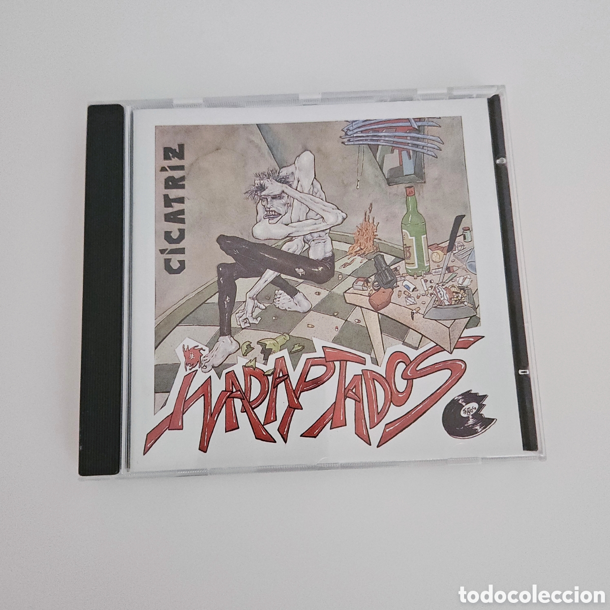 CDs de m&uacute;sica: Inadaptados - Cicatrices. Punk. 1998 - Foto 1