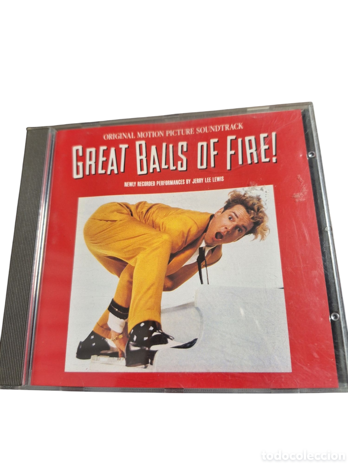 CD de M&uacute;sica: SCD183 GREAT BALLS OF FIRE &bull; ORIGINAL MOTION PICTURE SOUNDTRACK CD SEGUNDAMANO
