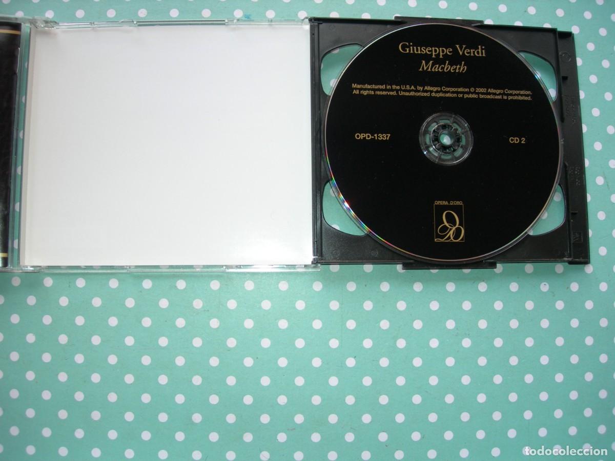 CDs de m&uacute;sica: MACBETH / CLAUDIO ABBADO / 2 CD / &Oacute;PERA / COLECCI&Oacute;N PARTICULAR - Foto 3