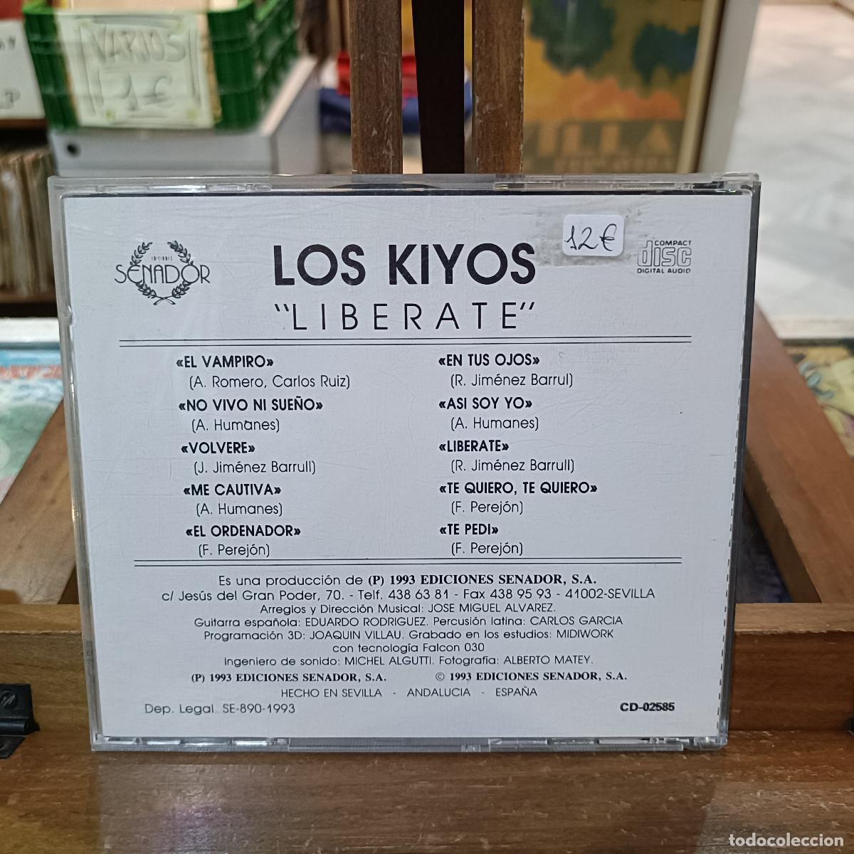 CDs de m&uacute;sica: Los Kiyos - Lib&eacute;rate - CD. - Foto 2