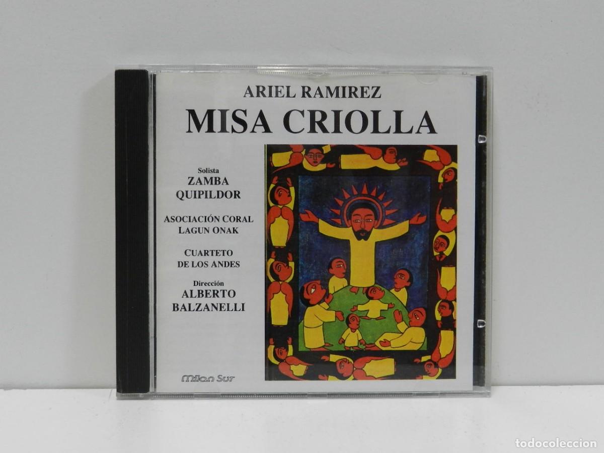 CDs de m&uacute;sica: DISCO CD. Ariel Ramirez, Zamba Quipildor &ndash; Misa Criolla. COMPACT DISC. - Foto 1