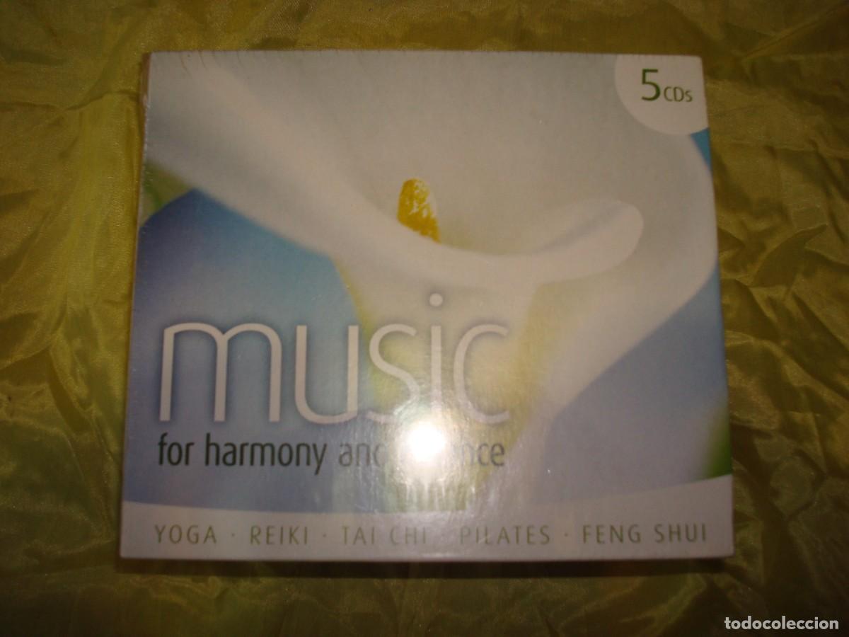 Music CDs: MUSIC FOR HARMONY AND BALANCE. YOGA, REIKI, TAI CHI, PILATES....CAJA CON 5 CD&acute;S. PRECINTADO