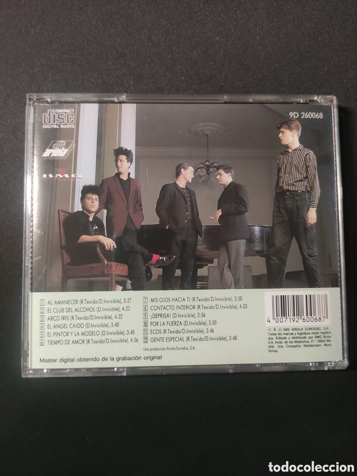 CDs de m&uacute;sica: Cd Lo mejor de Danza Invisible. Como nuevo - Foto 3