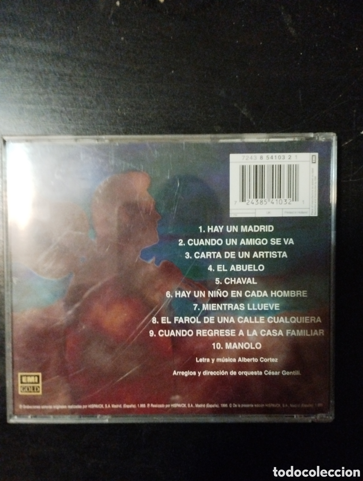 CDs de m&uacute;sica: Alberto Cortez &ndash; El Compositor... El Cantante. 1996. CD, Compilation, Reissue - Foto 4