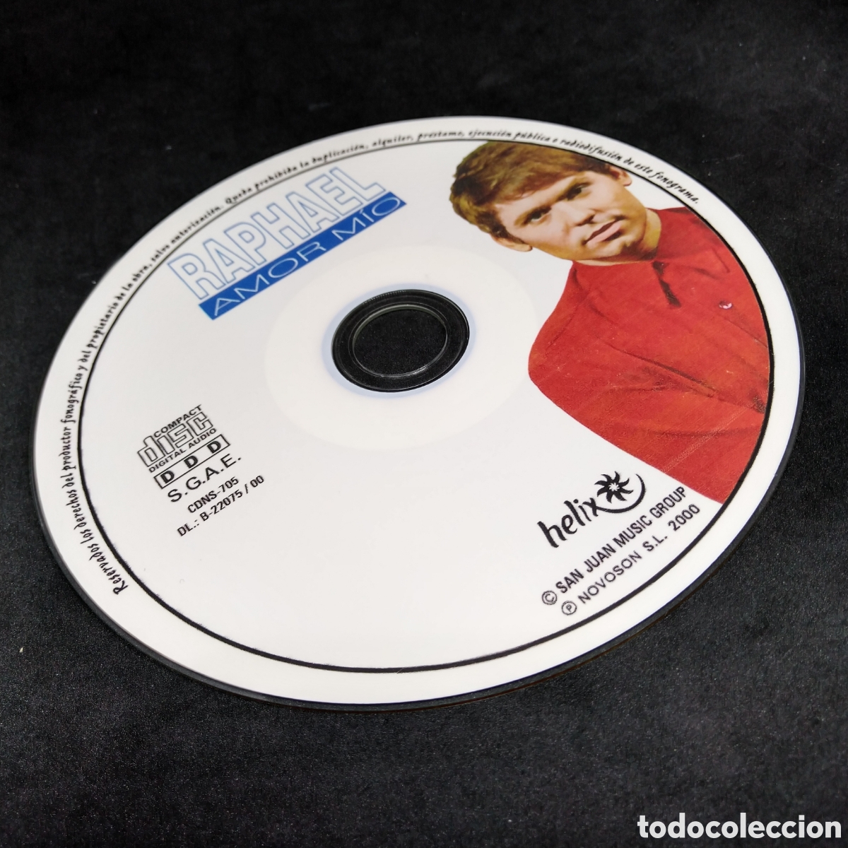 CDs de m&uacute;sica: RAPHAEL - AMOR M&Iacute;O - 2000 - CD - DISCO VERIFICADO - Foto 9