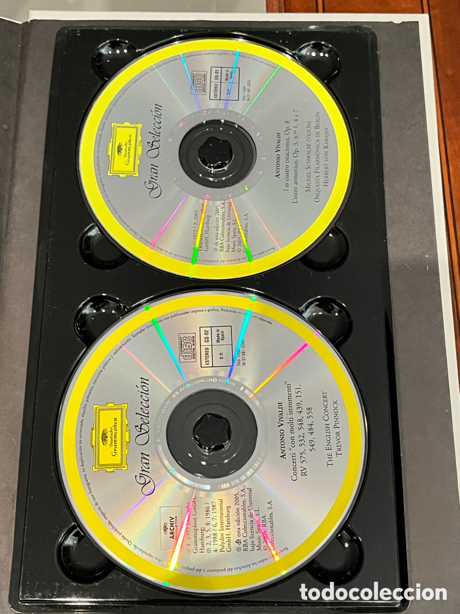 CDs de m&uacute;sica: Libro VIVALDI y dos CD (dentro del libro) &ldquo;Las Cuatro Estaciones&rdquo; - Foto 2